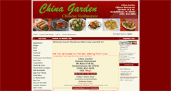 Desktop Screenshot of chinagardendelivery.com